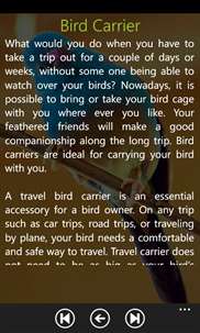Birds Care Tips screenshot 4