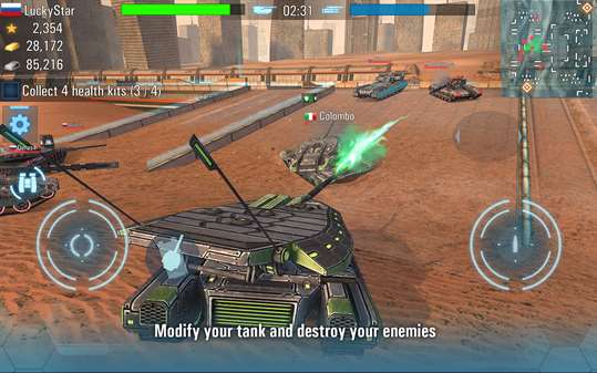 Future Tanks: Armored War Machines Free Online Game screenshot 4