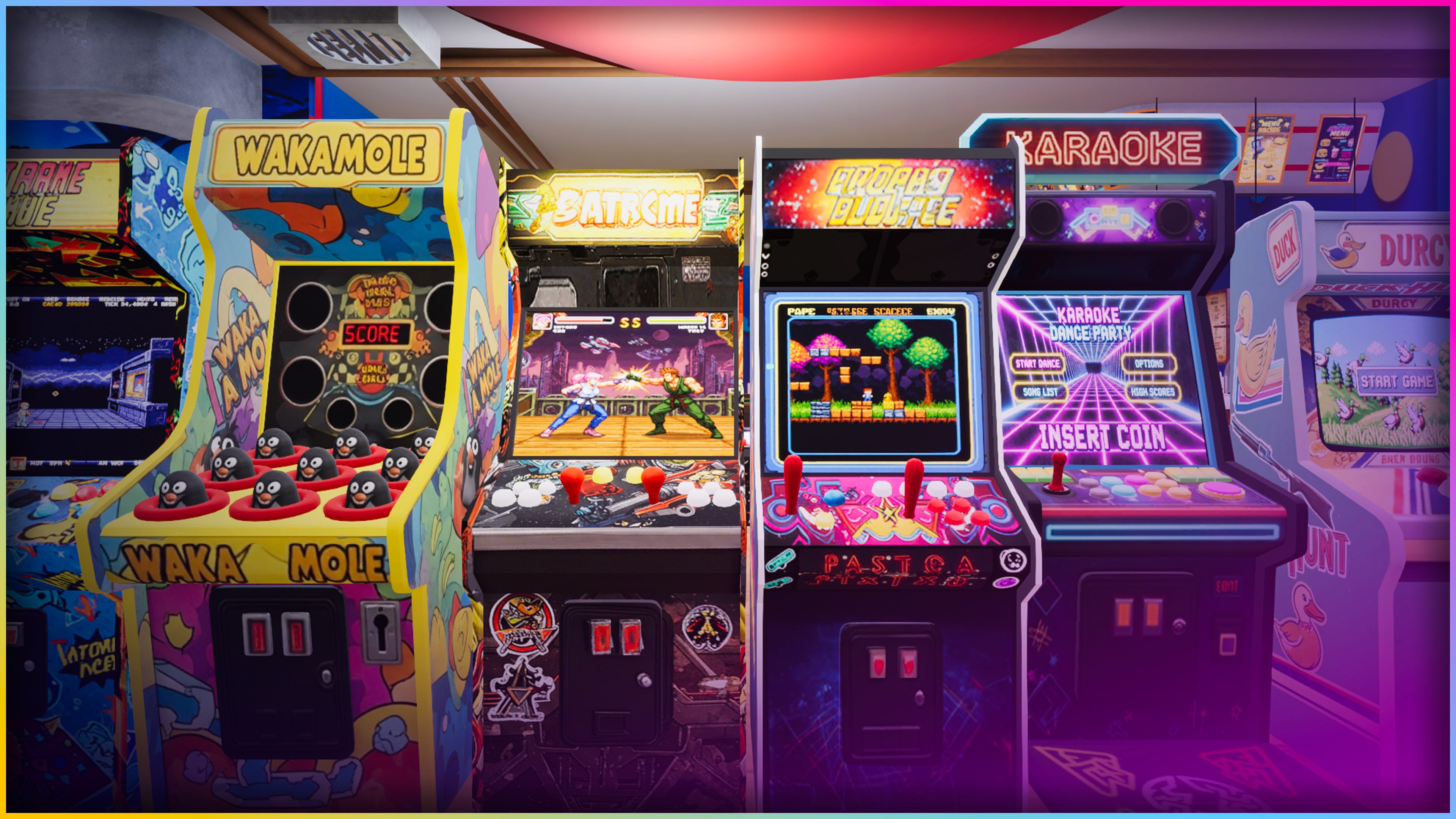 Retro Arcade Shop Simulator