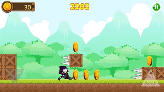 Ninja Run Jungle Adventure screenshot 3