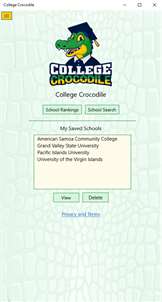 College Crocodile screenshot 1
