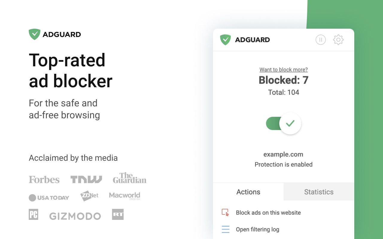 adguard constantly turns off abs on