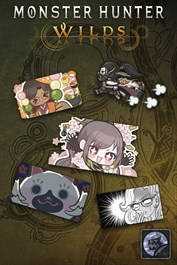 追加貼圖套裝「花舞交流組合」