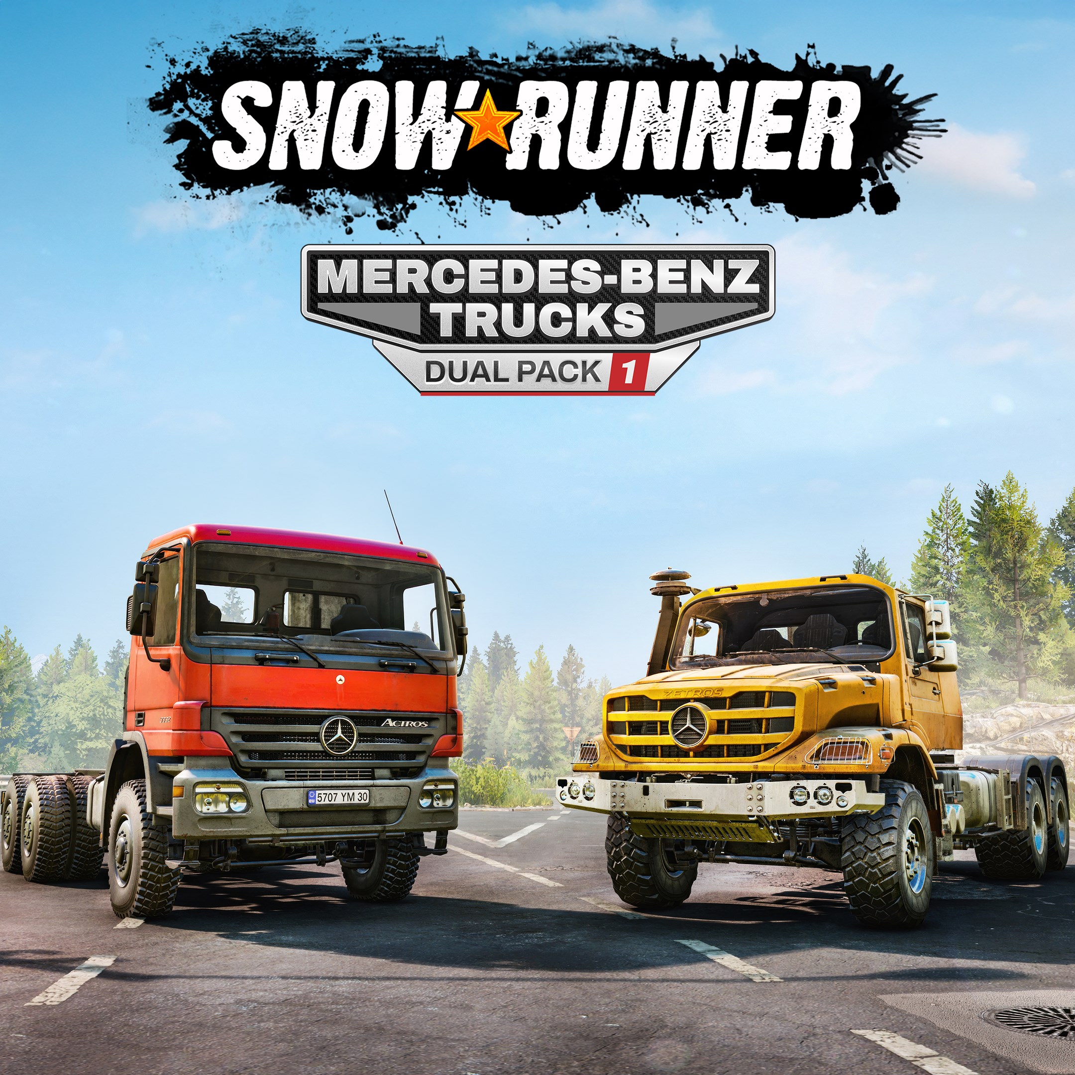 SnowRunner - Mercedes-Benz Trucks Dual Pack 1 (Windows)