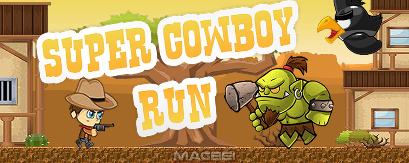 Super Cowboy Run Game - Runs Offline promo image
