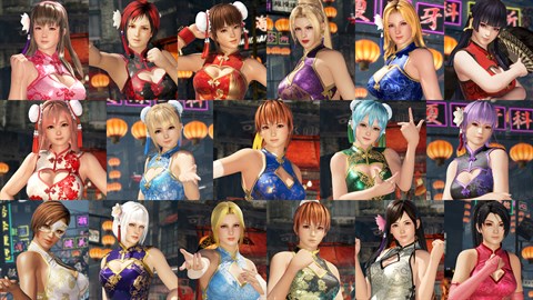 [إصدار جديد] DOA6 مجموعة فساتين مندرين رائعة