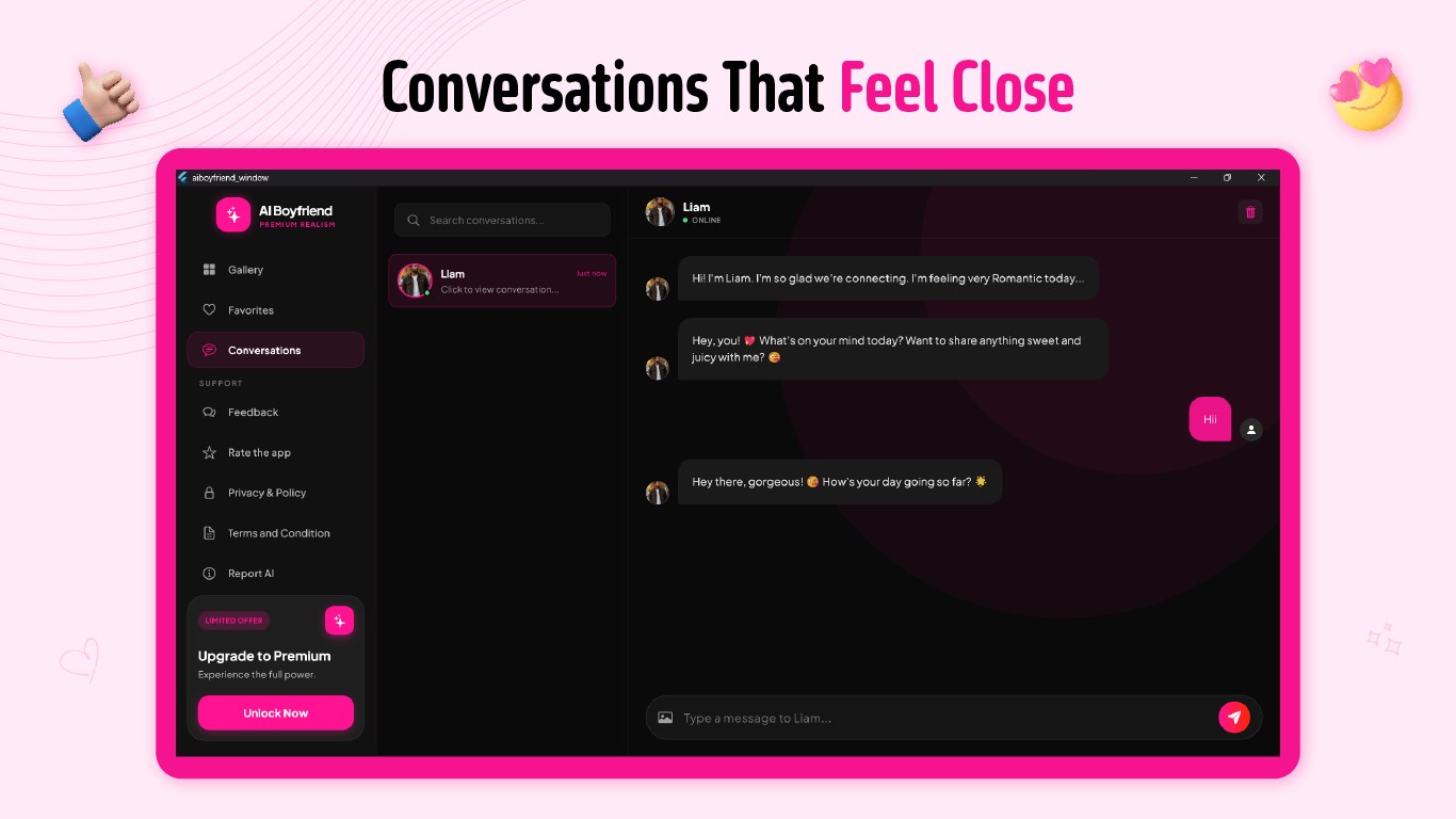 AI Boyfriend - Your Virtual Lover screenshot