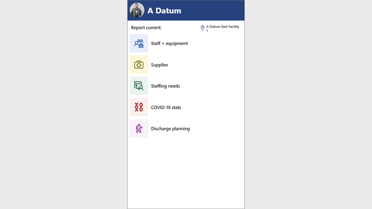 Snapshot 2 of Healthcare Worker Response App: 2-Day Implementation