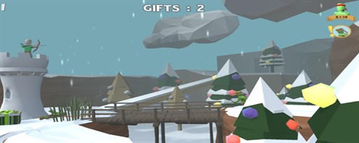 Christmas Defense For Gifts Game marquee promo image