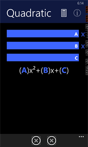 Quadratic screenshot 1