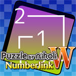 Puzzle by Nikoli W Numberlink (Windows)