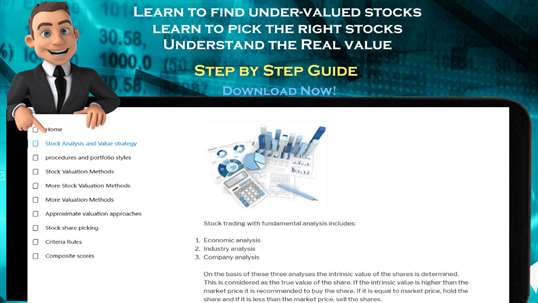 Buy stocks using value stock analysis: Full Course screenshot 2