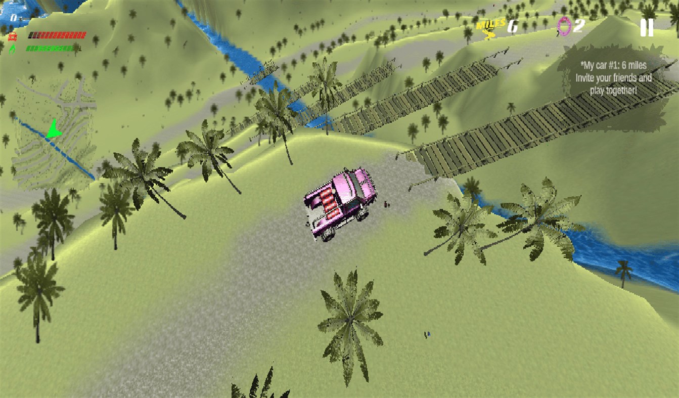 #4. Jungle Cars Trip Multiplayer (Windows) By: Elhan Games