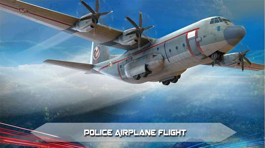 Police Airplane Prison Flight - Criminal Transport screenshot 4
