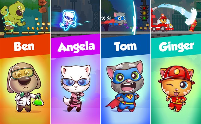 Talking Tom Candy Run screenshot 4