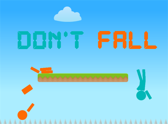 Don't Fall! - 2 player ragdoll game screenshot 6