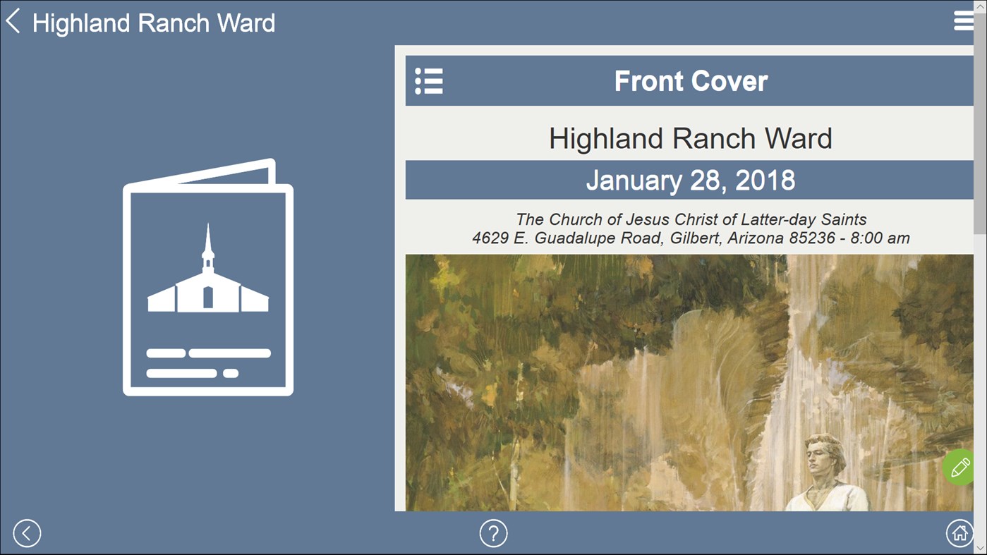 #4. Sacrament Meeting Program (LDS) (Windows) 由: App Developers, LLC