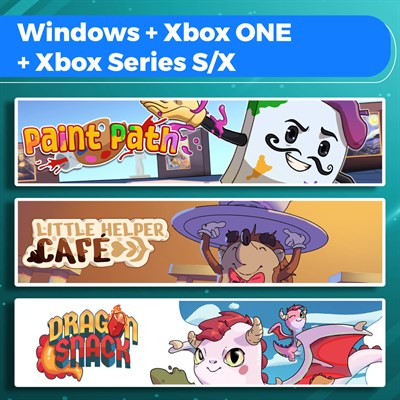 Paint Path + Little Helper Cafe + Dragon Snack (Bundle)