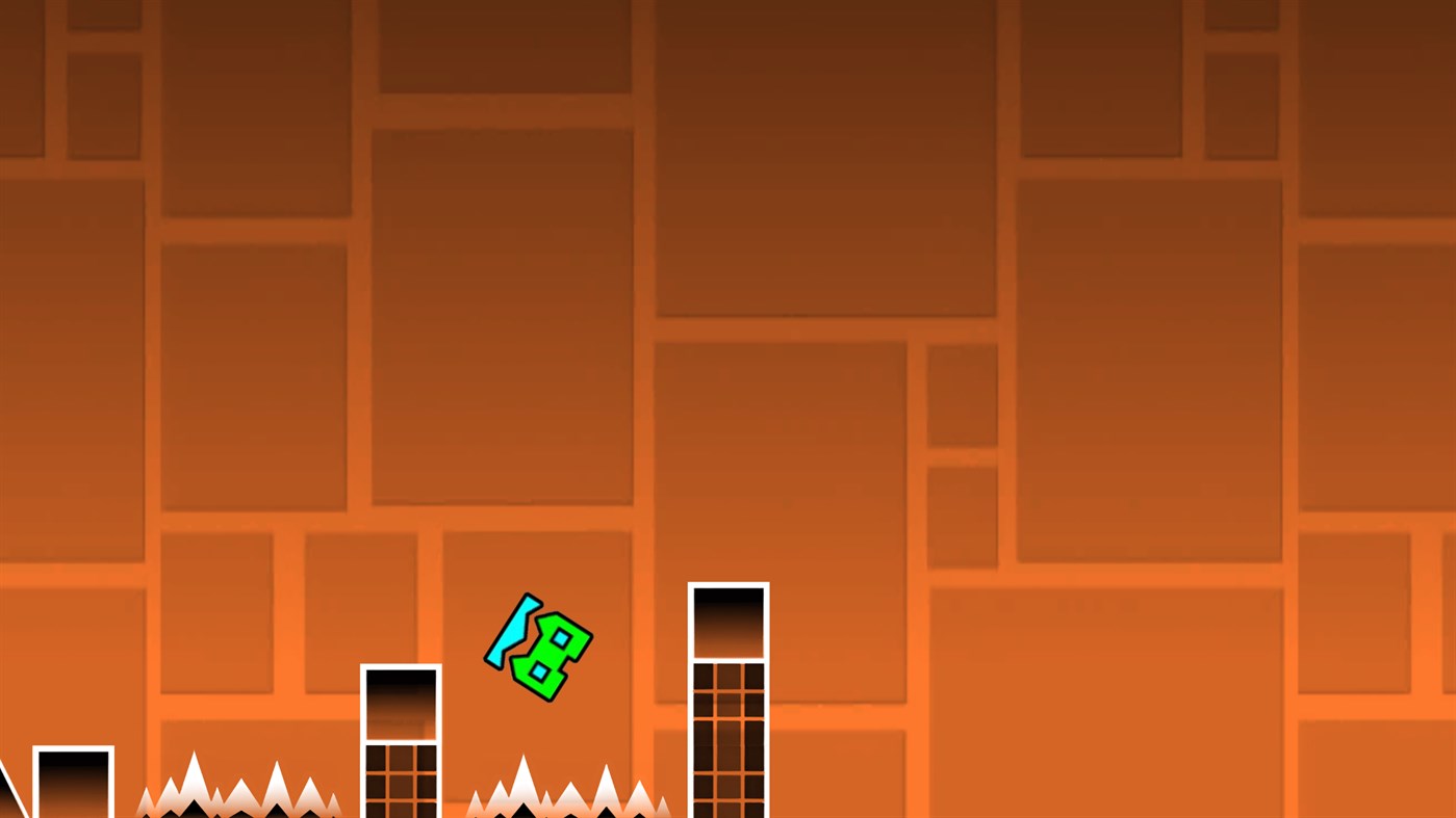 #2. Geometry Cube Dash (Windows) 由: CABA Game Studios