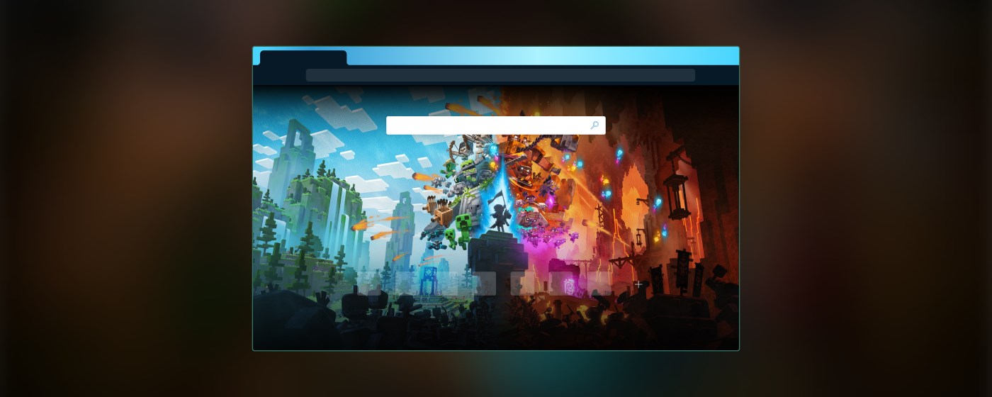 Minecraft Legends Browser Theme for Microsoft Edge