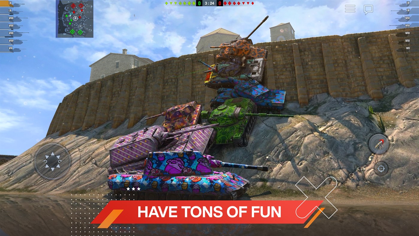 #4. World of Tanks Blitz (Windows) Ved: Wargaming Group Limited