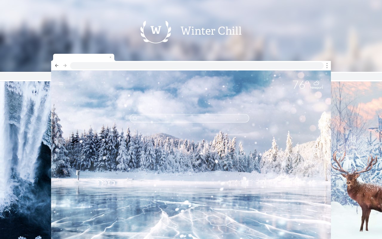 Winter Chill HD Wallpapers New Tab