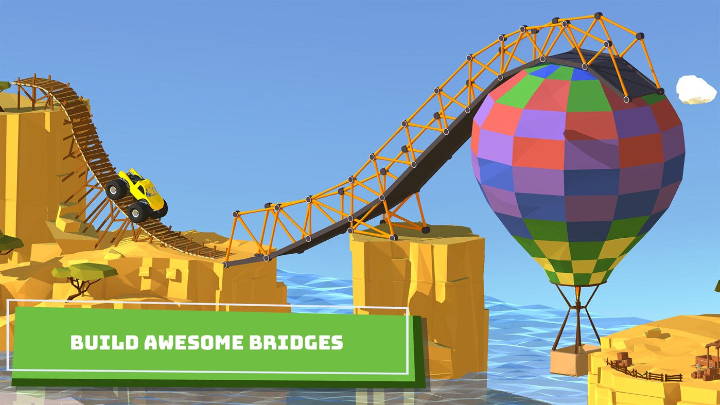 #5. Build a Bridge! (Windows) By: BoomBit
