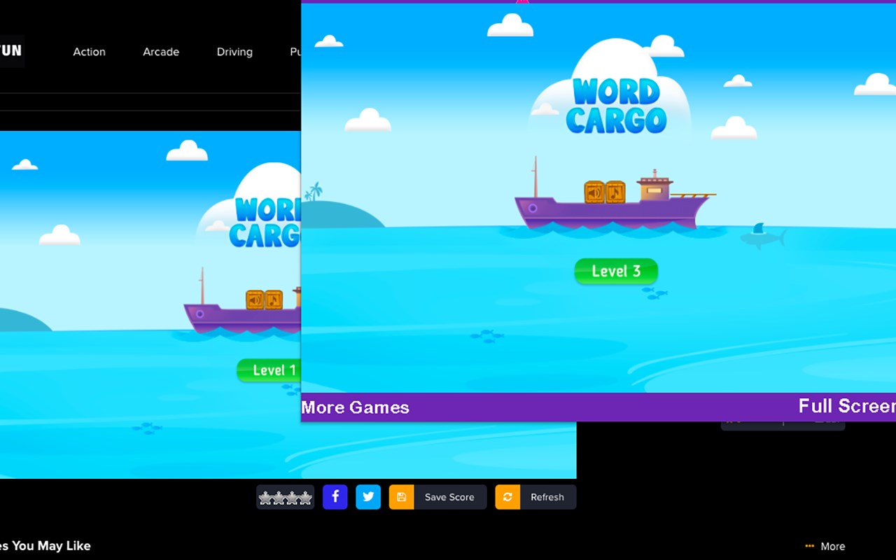 Word Cargo - Html5 Game