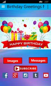 Birthday Greetings Messages And Images screenshot 1