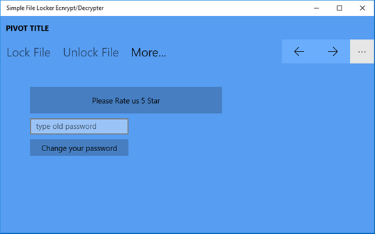 Simple File Locker Ecnrypt/Decrypter screenshot 6