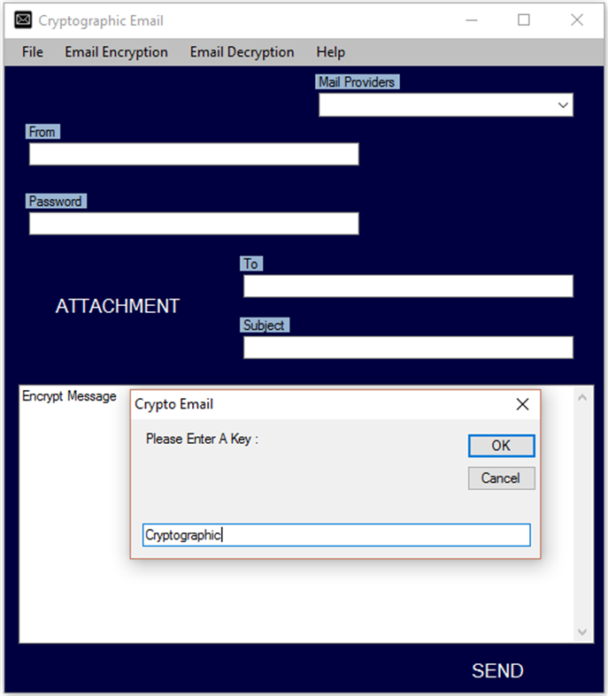 #2. Cryptographic Email (Windows) 게시자: Test Technologist Corp.