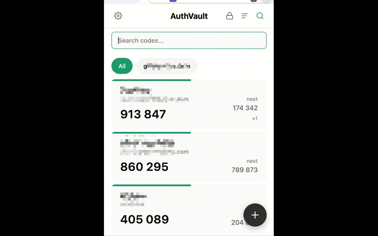 AuthVault 2FA - OTP Autofill for Ente Auth