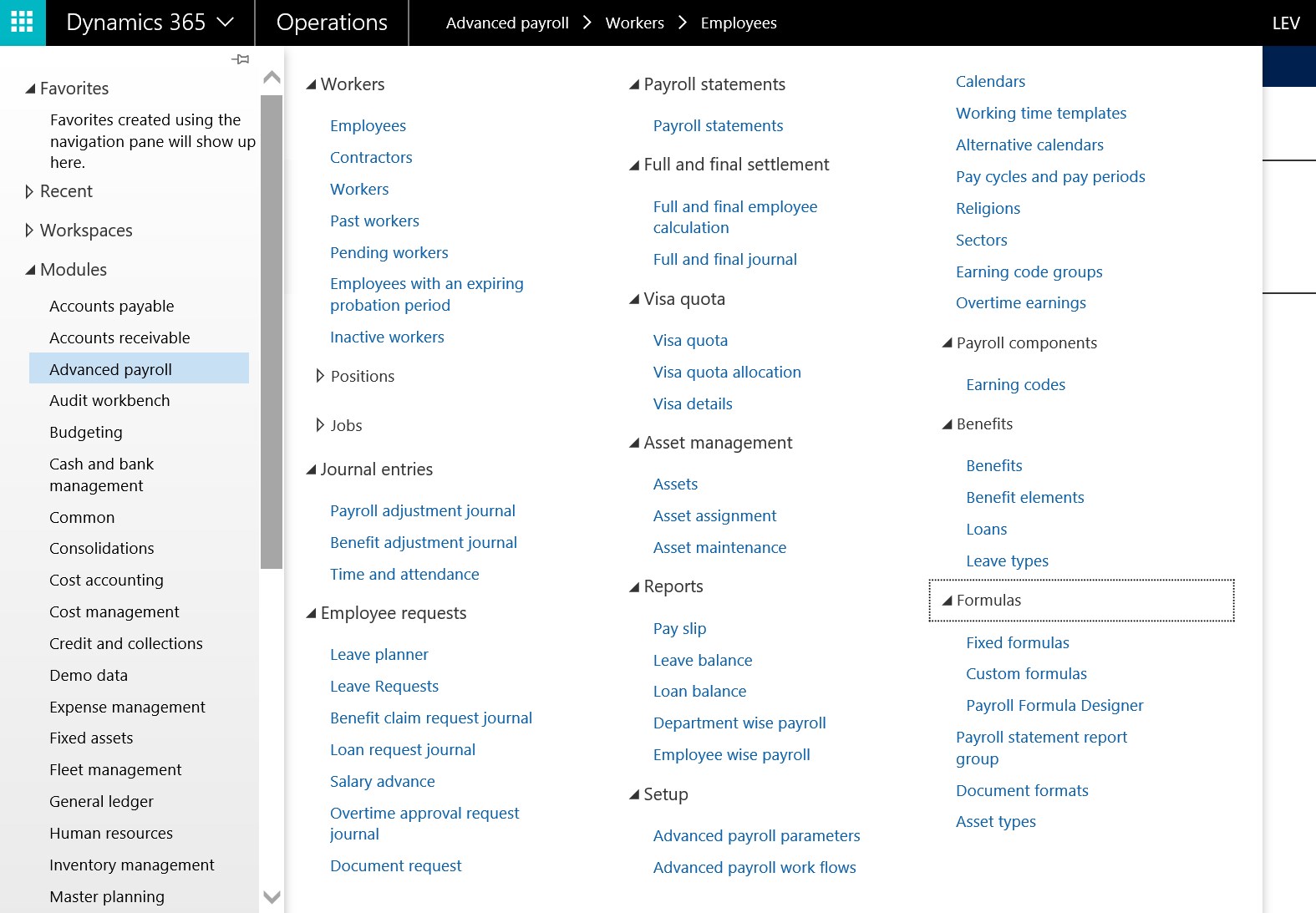 Snapshot 3 of Payroll 365