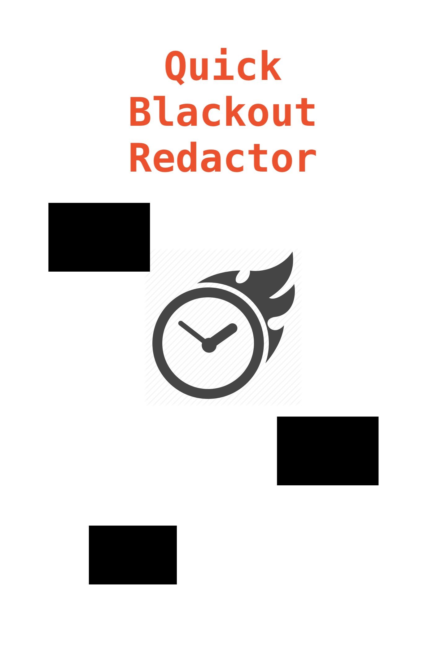 Quick Blackout Redactor