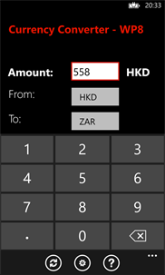 Currency Calculator screenshot 1