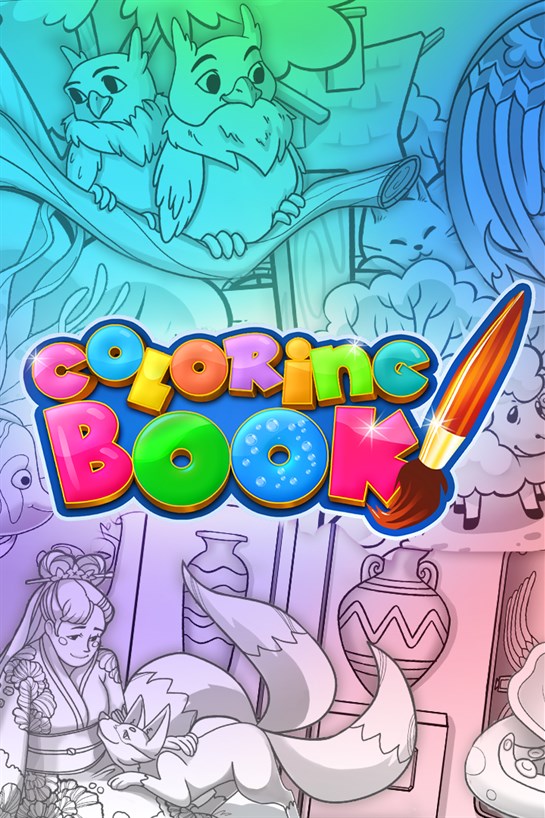 Boxaufnahme von Coloring Book