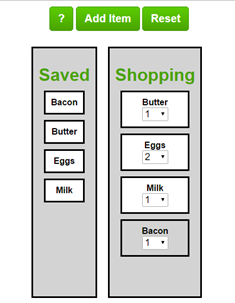 The Grocery List screenshot 1