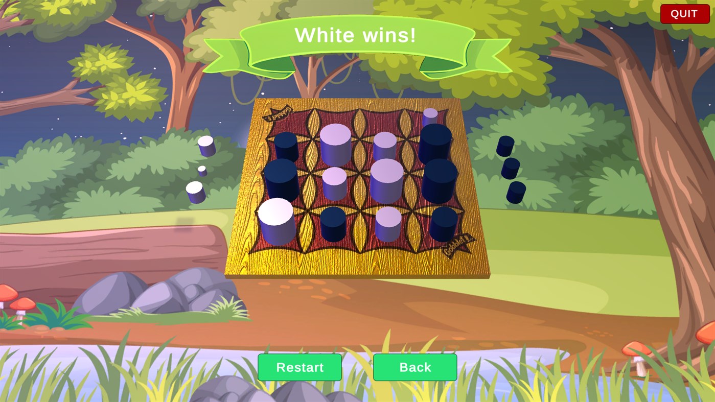 #4. Gobblet Gobblers: 3D Board Game (Windows) Bởi: Wonder Studio