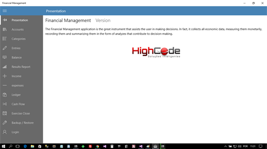 HighCode - Gestão Financeira screenshot 1