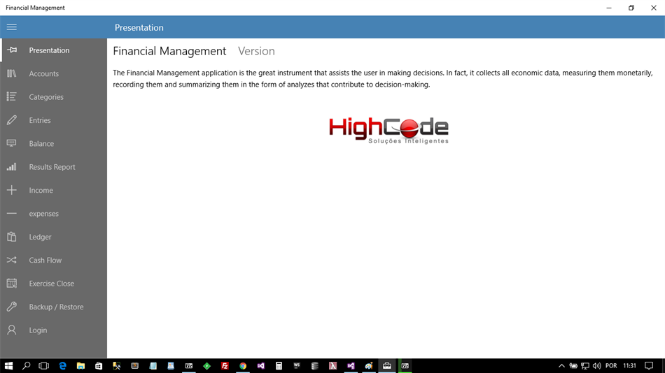 HighCode - Gestão Financeira (Windows) بواسطة: HighCode