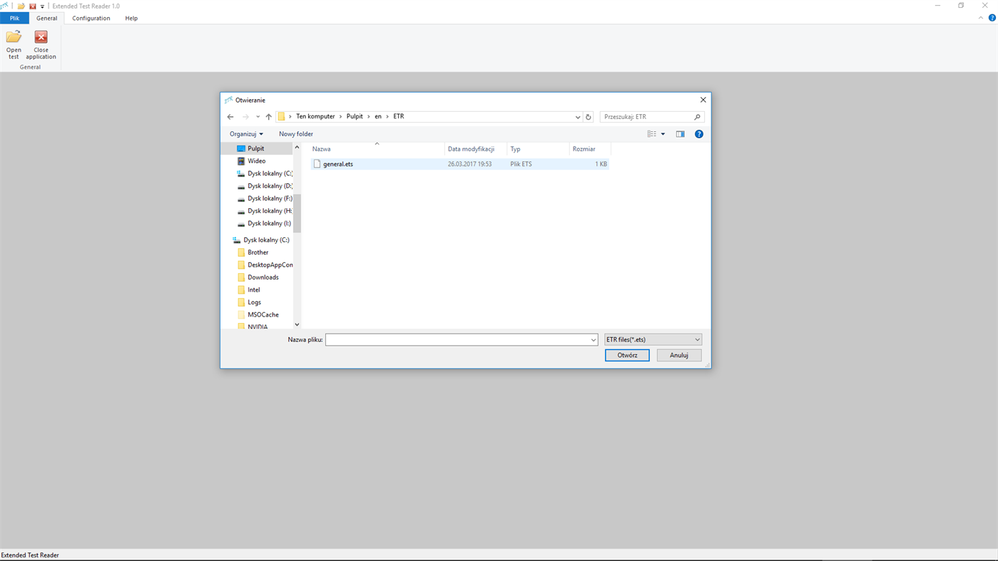 #2. Extended Test Reader (Windows) 게시자: mxn dev Mikołaj Płachta