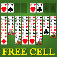 Free Cell Solitaire - Jogos de Raciocínio - 1001 Jogos