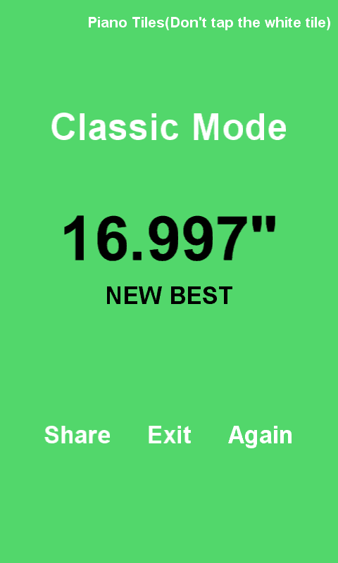 Piano Tiles - Don't Tap The White Tile