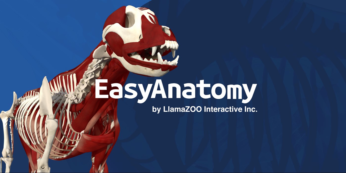 #9. EasyAnatomy - 3D Canine Anatomy (Windows) Podle: LlamaZOO Interactive Inc.