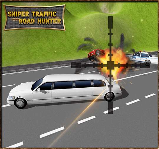Sniper Traffic Road Hunter screenshot 3