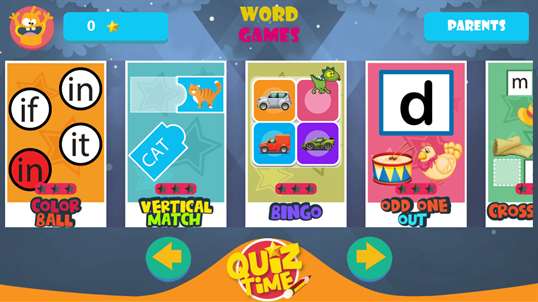 Kids Learning Word Games Pro screenshot 1