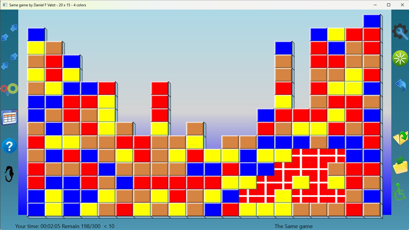#2. Same-Solitaire (Windows) Podle: Daniel F Valot