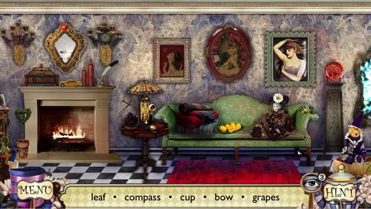 Alice Through the Looking Glass - Hidden Items Games screenshot 1