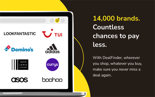 DealFinder by VoucherCodes Stats, Downloads & Safety Check | Chrome-Stats