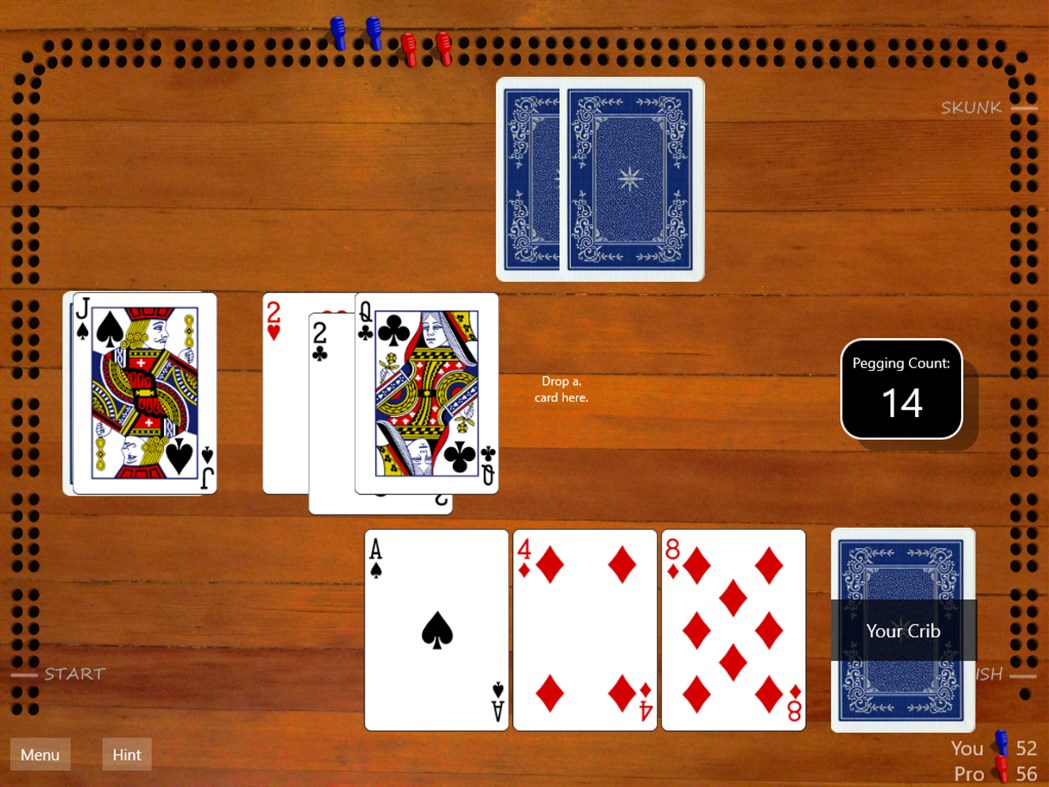 #2. Cribbage Classic (Windows) De: Jeff Cole